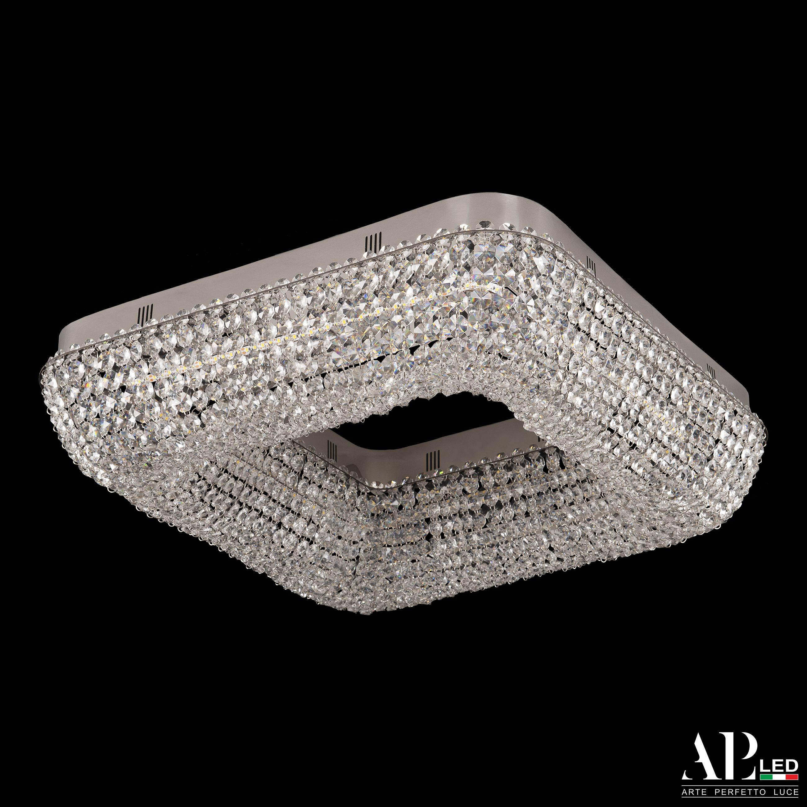 Хрустальная люстра APL LED Sicilia SH504.2.50.A.Ni.4000_BI