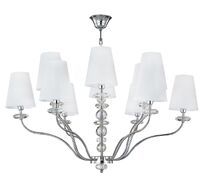 Подвесная люстра Crystallux ARMANDO ARMANDO SP6+6 CHROME_CR