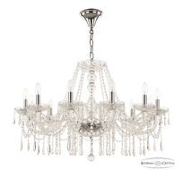 Хрустальная люстра Bohemia Ivele Crystal 104/12/300 Ni_BI