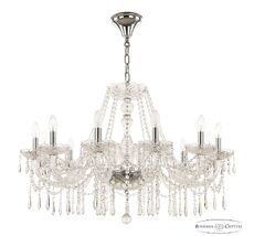 Хрустальная люстра Bohemia Ivele Crystal 104/12/300 Ni_BI