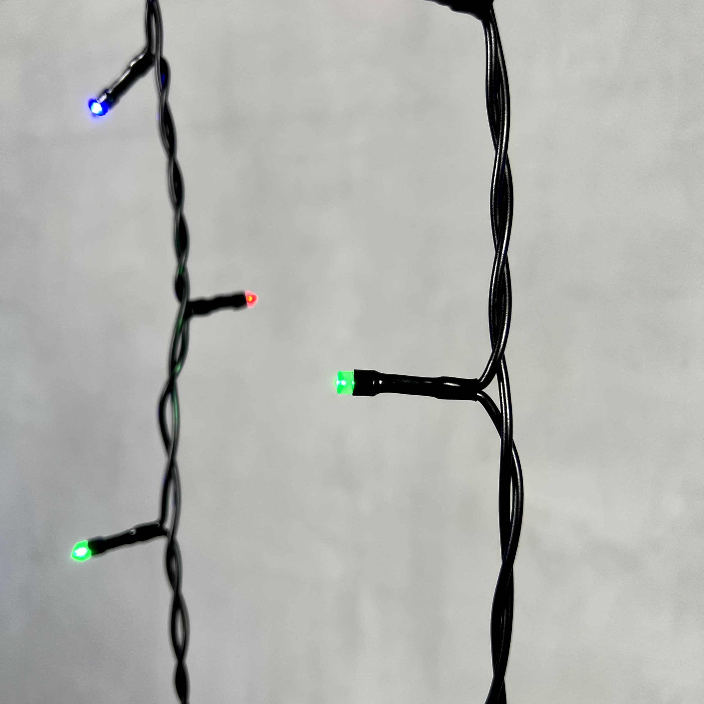 Гирлянда Бахрома 3,1 x 0,5 м Разноцветная 220В, 150 LED, Провод Черный ПВХ, IP54 PIL150-11-2M