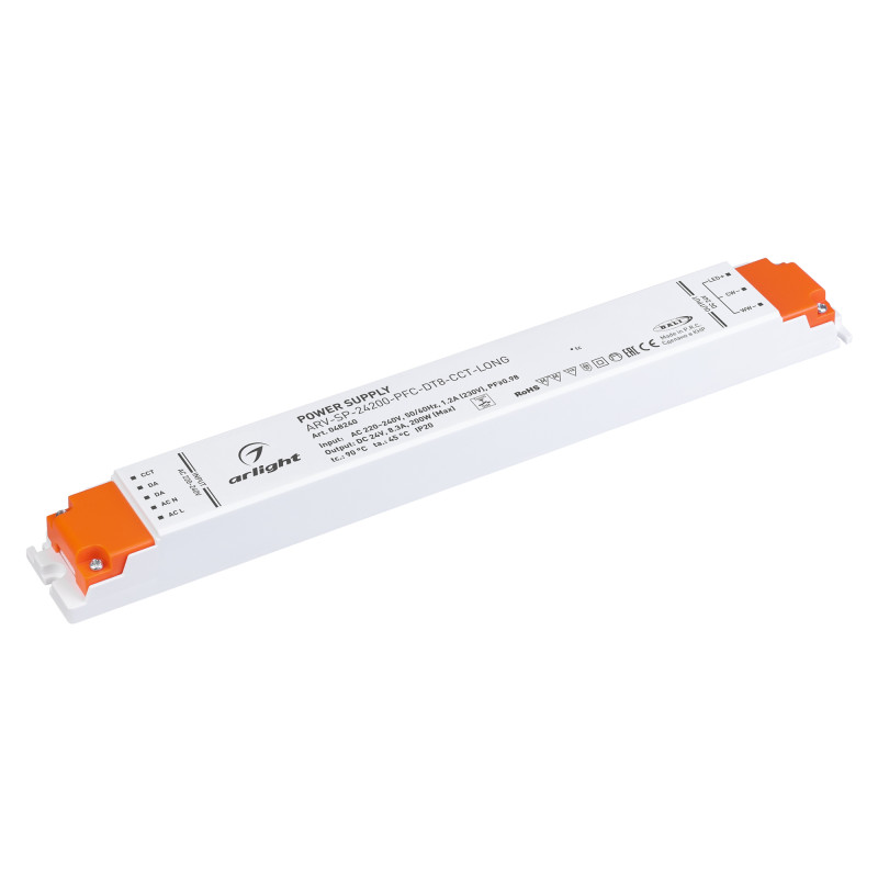 Блок питания ARV-SP-24200-PFC-DT8-CCT-LONG 24V, 8.33A, 200W 048240_ARL