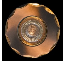 Точечный светильник круглый Sneha 4010/E1 MR16 SN+GD_SN