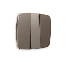 Лицевая панель для 3-клавишных выключателей QUANT Ambrella Volt OMEGA OP6350_AMB