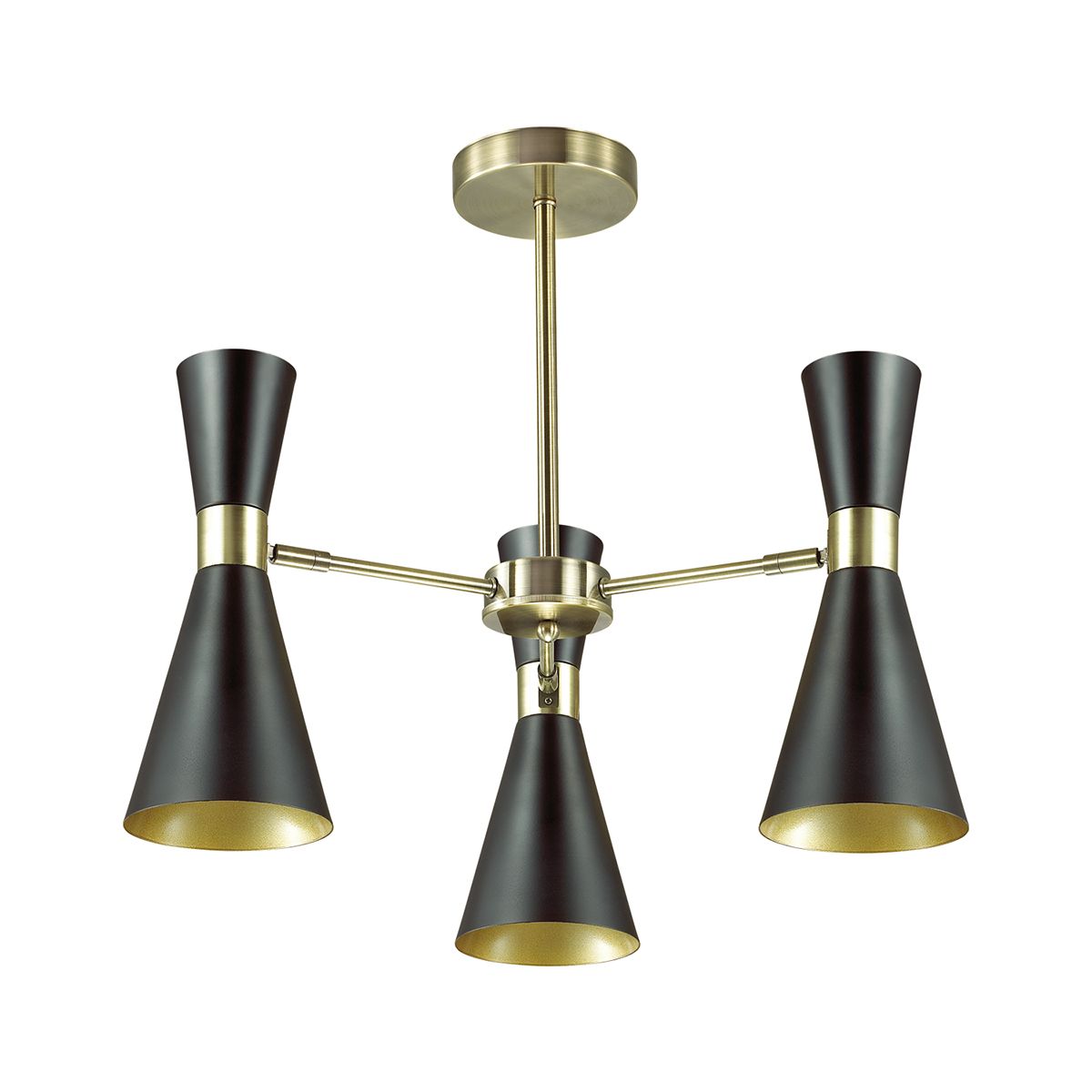 

Потолочная люстра Lumion Quinn Black 3662/3C, 3662/3C