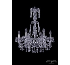 Хрустальная люстра Bohemia Ivele 1403/6/195/XL-65 Ni_BI
