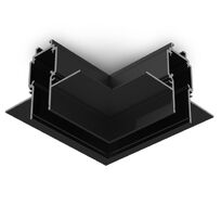 Коннектор угловой для встраиваемого шинопровода под ГКЛ 13мм Magnetic 48V 10mm Ambrella GL1971_AMB