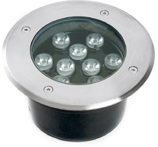 Встиваемый светодиодный светильник (грунтовый) Feron 48469_FR