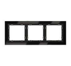 Рамка стеклянная VOLTUM S70 на 3 поста VLS110308