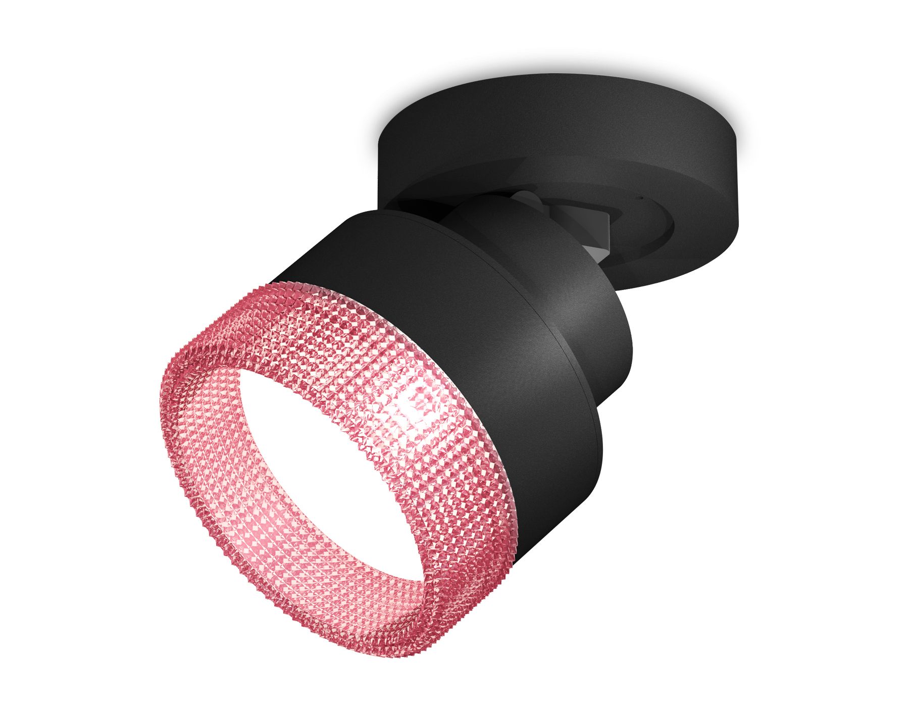 Комплект накладного поворотного светильника Ambrella light с композитным хрусталем TECHNO SPOT XM8102042_AMB