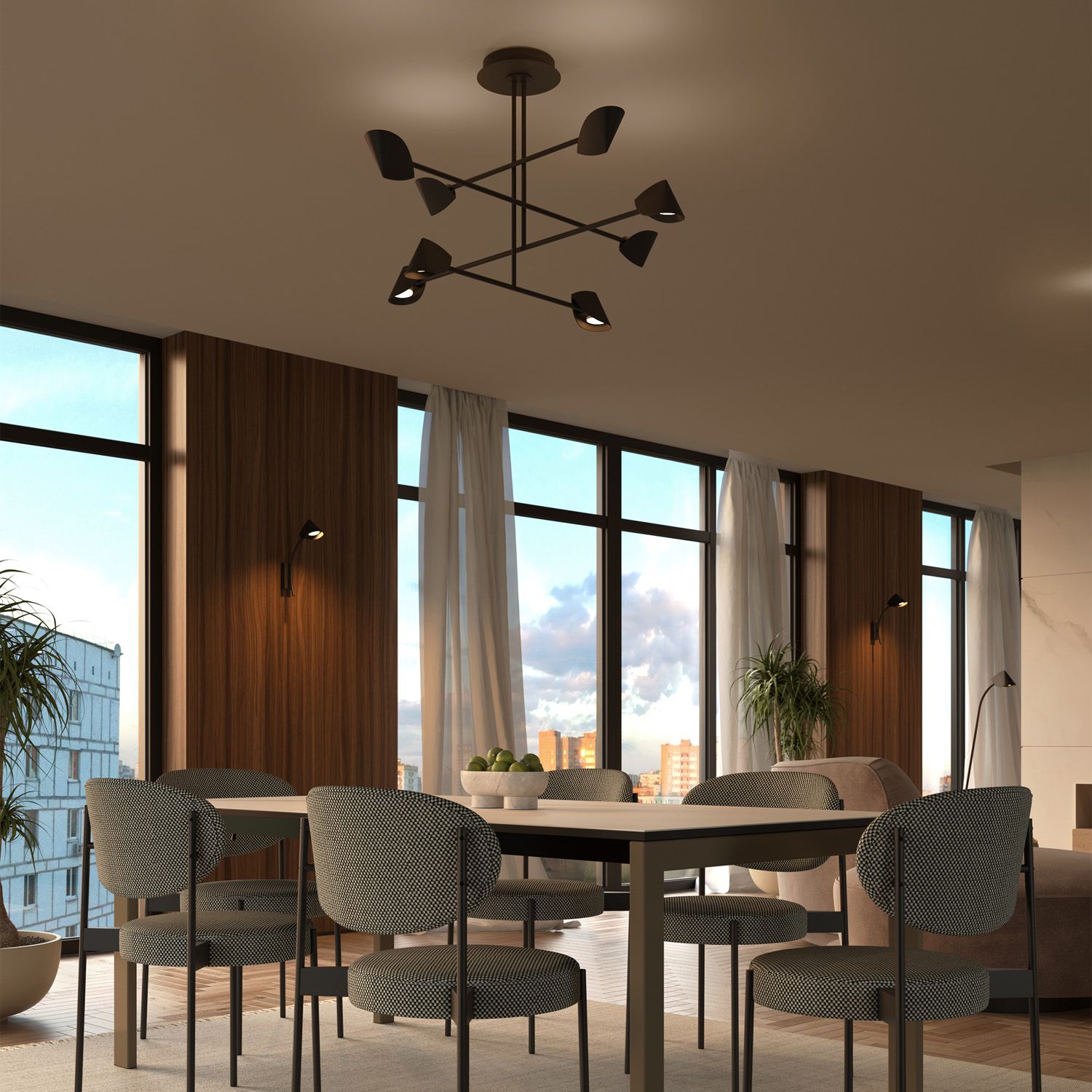 Потолочная люстра Mantra CAPUCCINA 7578_MN