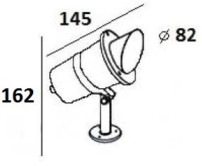Прожектор уличный IP65 Oasis Light 77194 SS_OL