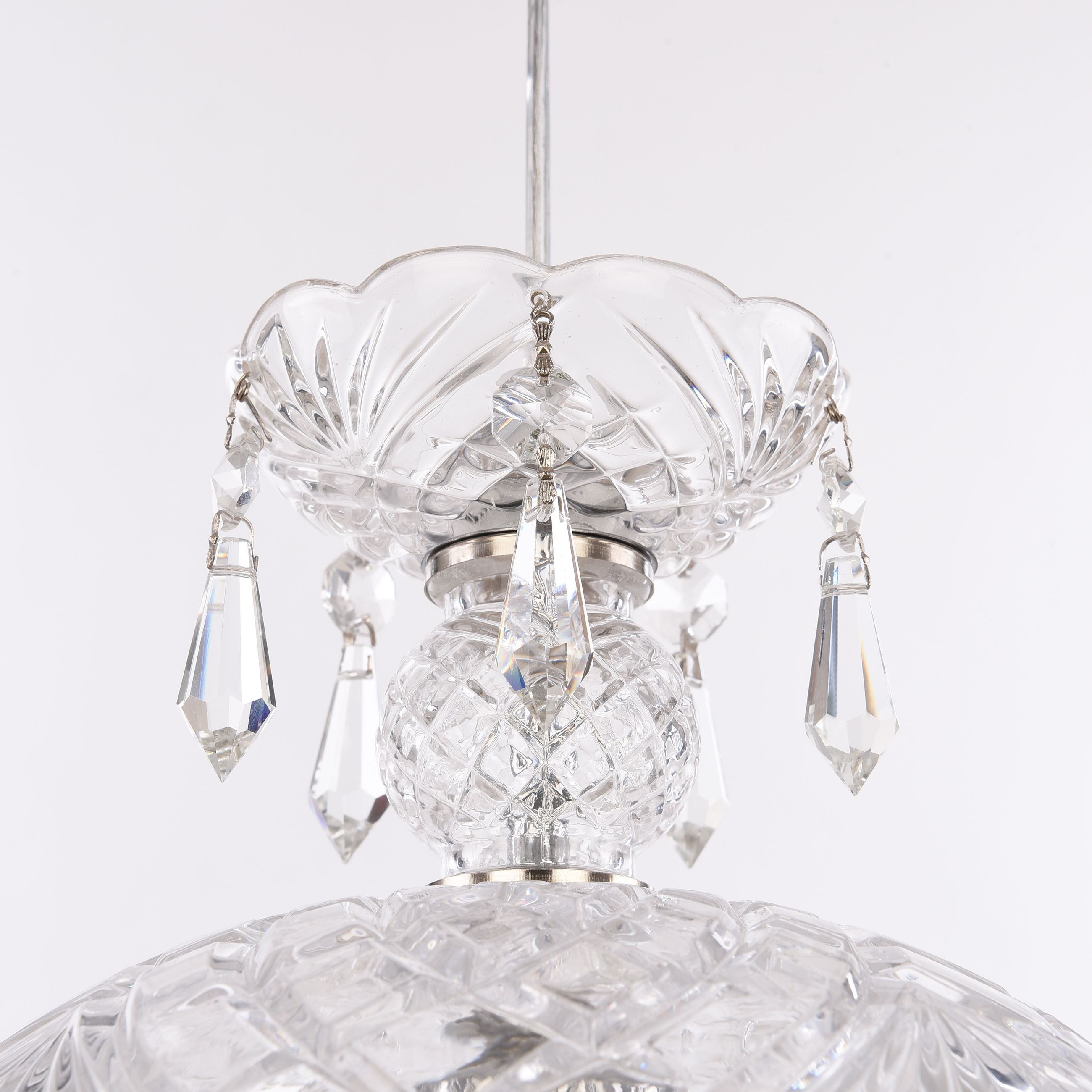 Подвесной светильник Bohemia Ivele Crystal 14781P/22 Ni Drops_BI