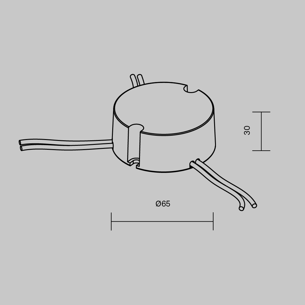 Источник тока DALI NFC DT6 300-850mA +PUSH DIM Maytoni 721031_MY