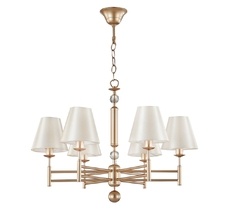 Подвесная люстра Crystallux FLAVIO FLAVIO SP6 GOLD_CR