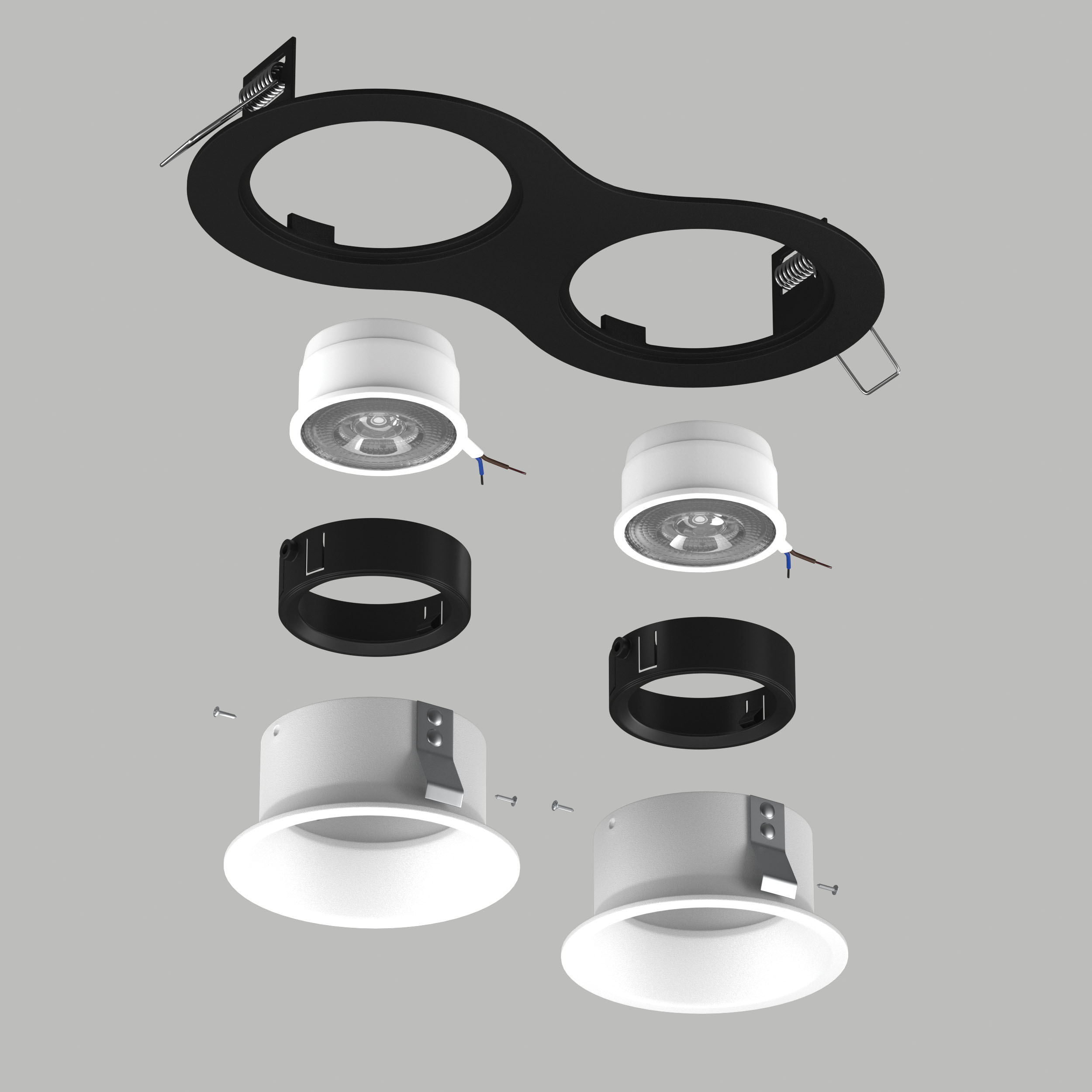 Встраиваемый светильник Lightstrar Domino D6270606BMOD_LS