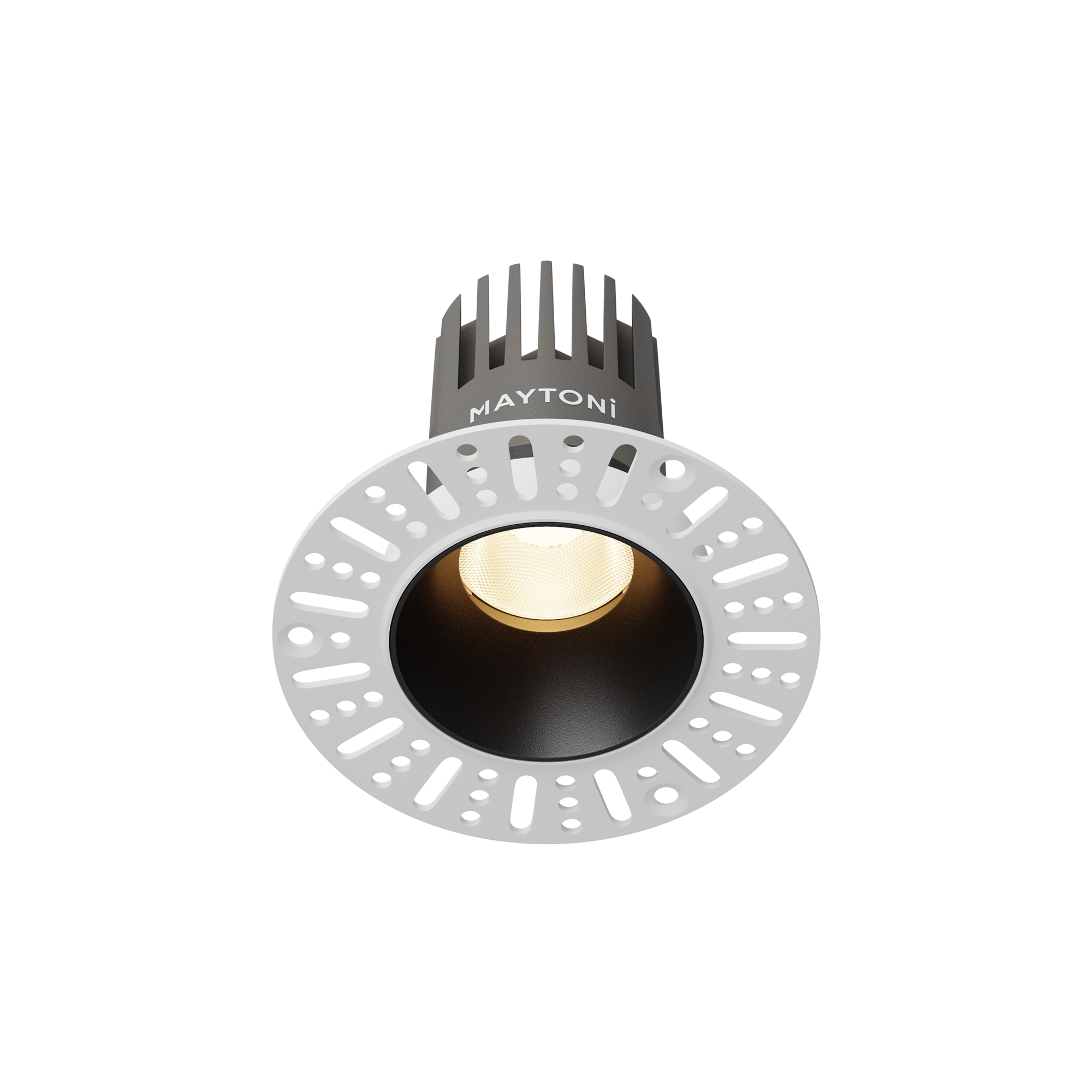 Встраиваемый светильник Maytoni Dip DL119-10W-3K-TRS-B_MY