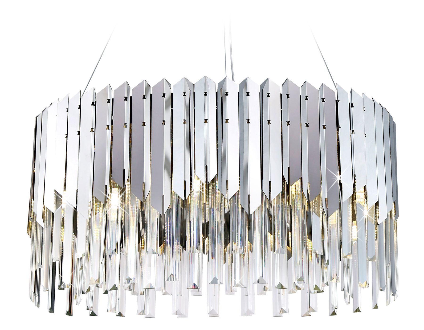 Подвесная люстра Ambrella light с хрусталем TRADITIONAL TR5285_AMB