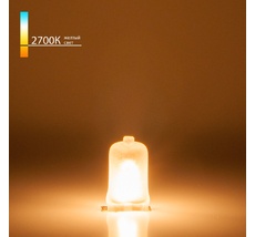 Лампочка галогеновая диммируемая G4 12V G4 12V20W Frost Glass Elektrostandard a056236_ES