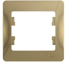 Рамка на 1 пост (титан) Systeme Electric GSL000401