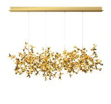 Подвесная люстра Loft IT Spark 10101/4 Gold_LF