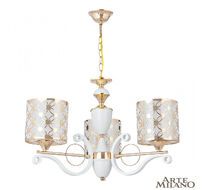 Подвесная люстра Arte Milano Florentina 303097/3 Wh/Gd