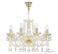 Хрустальная люстра Bohemia Ivele Crystal 107/8/200 G_BI
