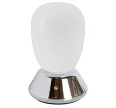 Настольная лампа диммируемая 10W 3000K матовый/хром Lightstar 807914_LS