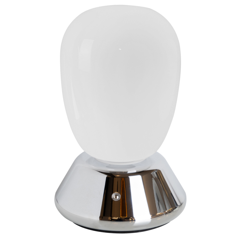 Настольная лампа диммируемая 10W 3000K матовый/хром Lightstar 807914_LS