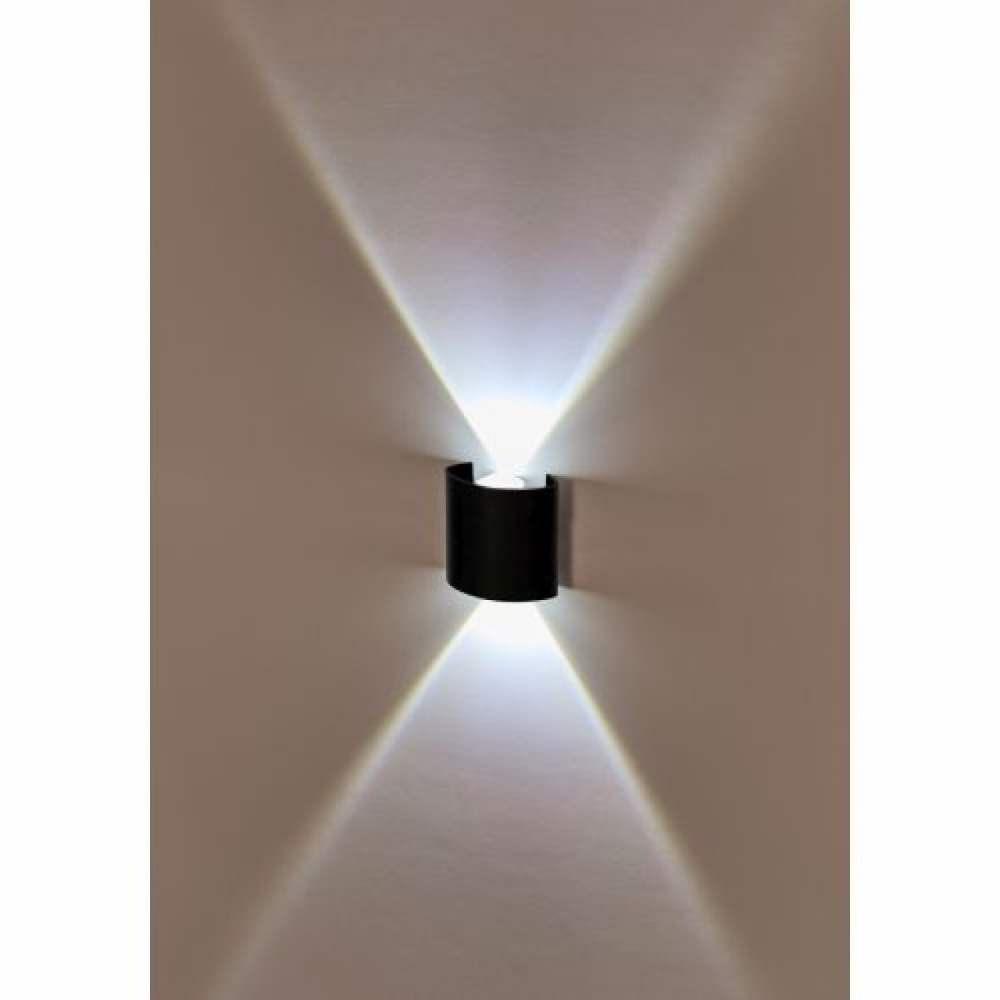 Настенный светильник влагозащищенный светодиодный IL.0014.0001-2 BK Imex IL.0014.0001-2 BK_IM