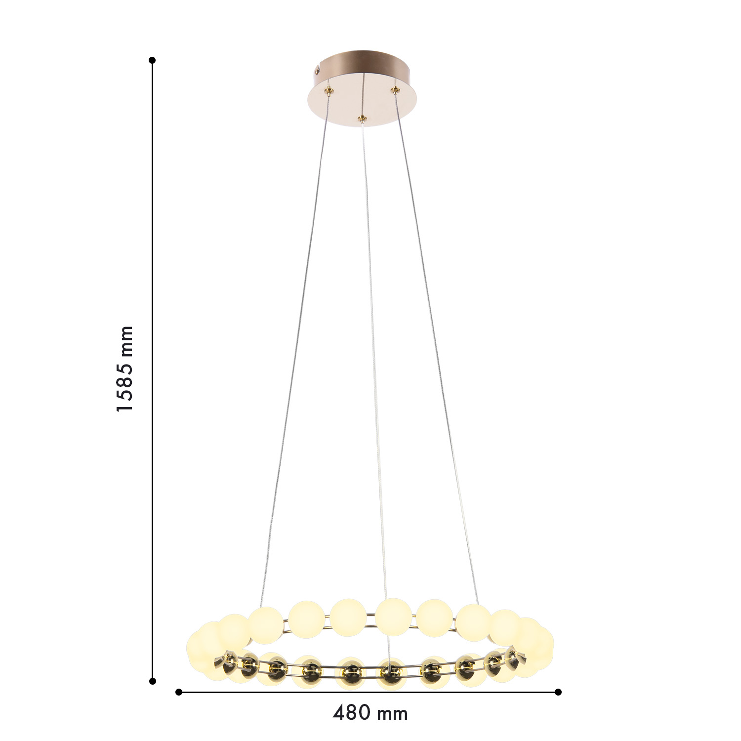 Подвесная люстра Favourite Helmet 4590-5P