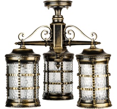 Потолочный светильник уличный IP44 Oasis Light 81270A/3 Gb_OL