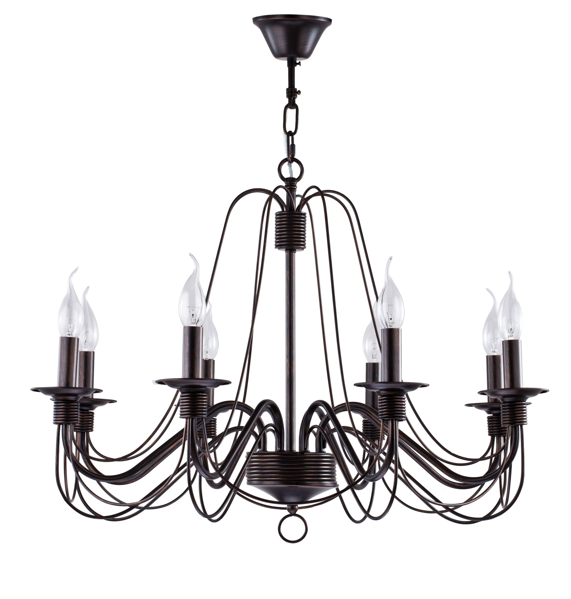 Подвесная люстра Freya FR2046-PL-08-BR_MY