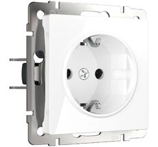 Розетка с заземлением Werkel WL01-SKG-01-IP20 a051127_WR