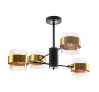 Потолочная люстра на штанге Arte Lamp CARLO A8205SP-4BK