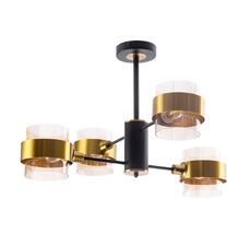 Потолочная люстра на штанге Arte Lamp CARLO A8205SP-4BK
