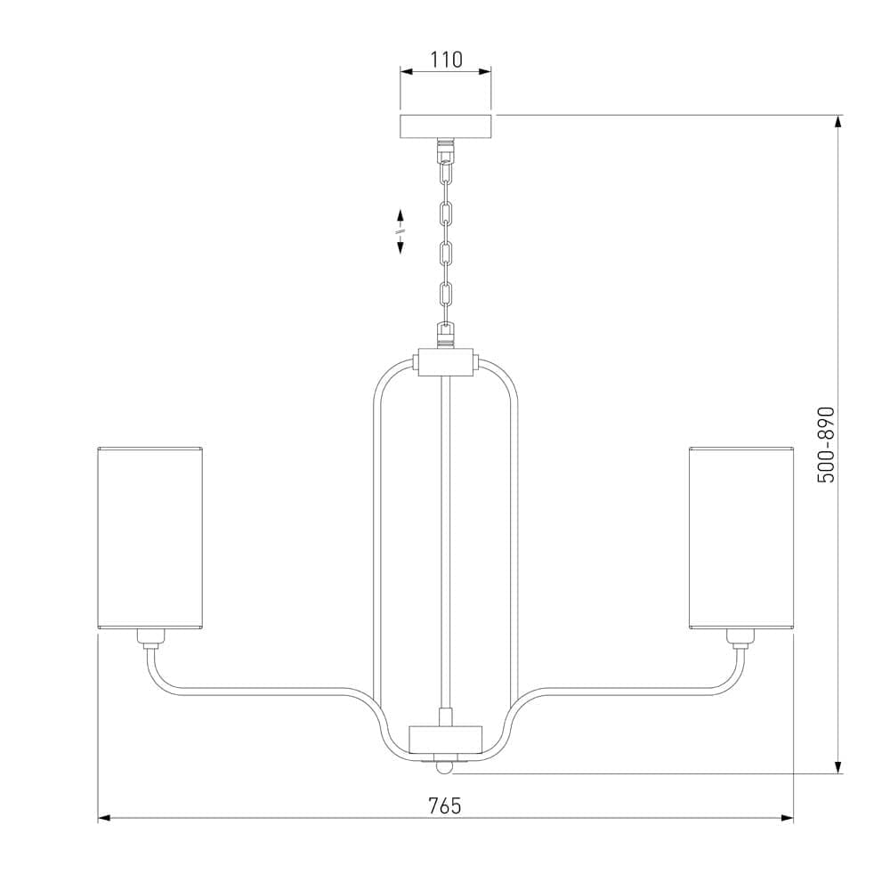 Подвесная люстра Eurosvet с абажурами Purezza a056927_EU