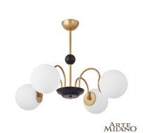 Потолочная люстра Arte Milano Napoli 312066/D700/4 BS/BK