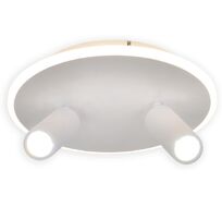 Настенно-потолочный светодиодный светильник 20046LED 20046SMA/02LED WH 28Вт, металл/акрил, белый Escada 20046SMA/02LED WH_ESC