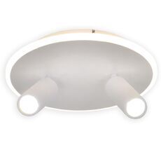 Настенно-потолочный светодиодный светильник 20046LED 20046SMA/02LED WH 28Вт, металл/акрил, белый Escada 20046SMA/02LED WH_ESC