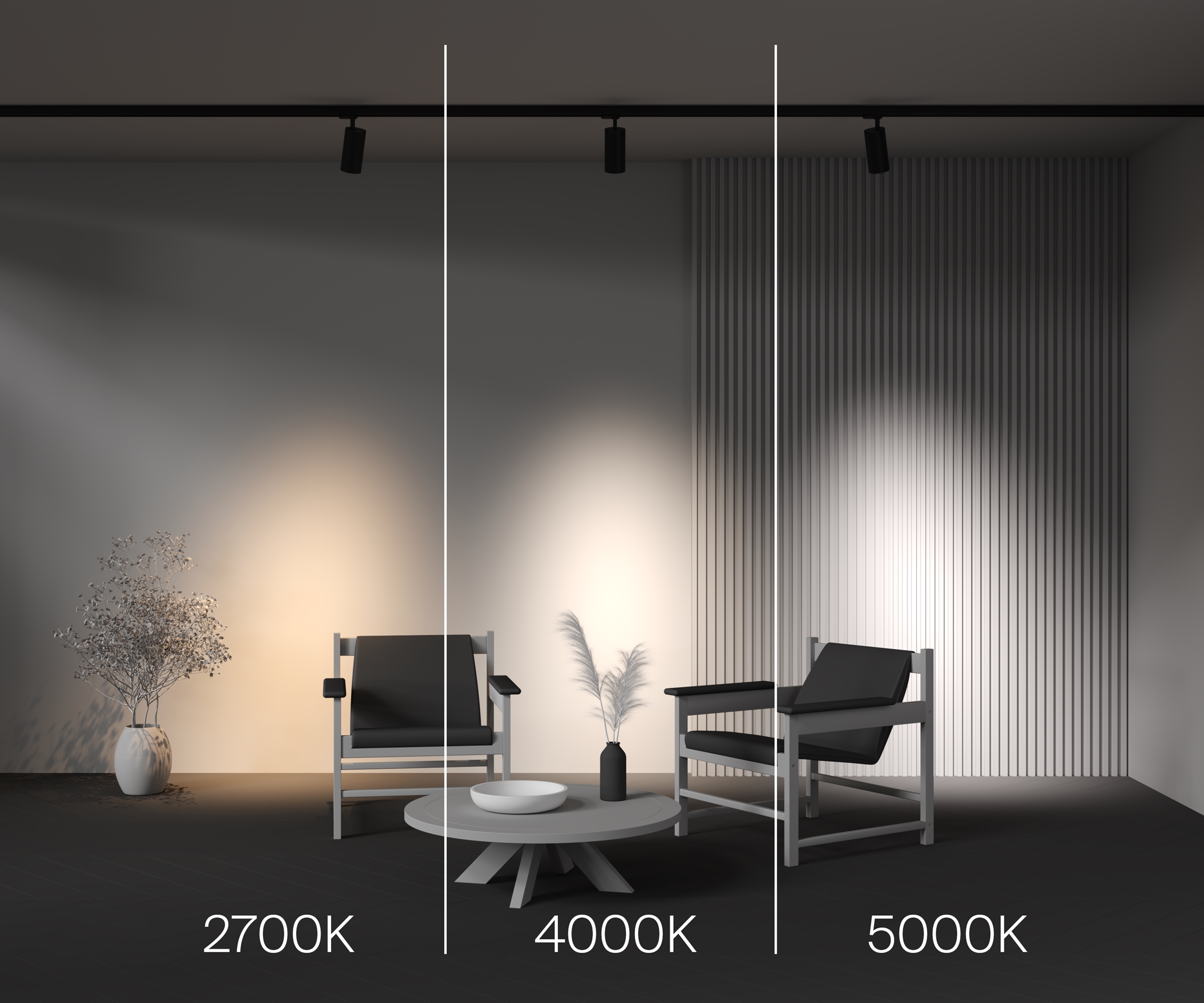 Трековый светильник трехфазный TRINITY Maytoni Focus Led TR197-3-30WCCT-M-B_MY