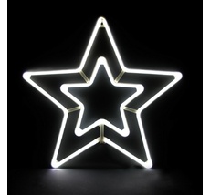 Световая фигура Звезда из гибкого неона Sneha A-965 WT_SN