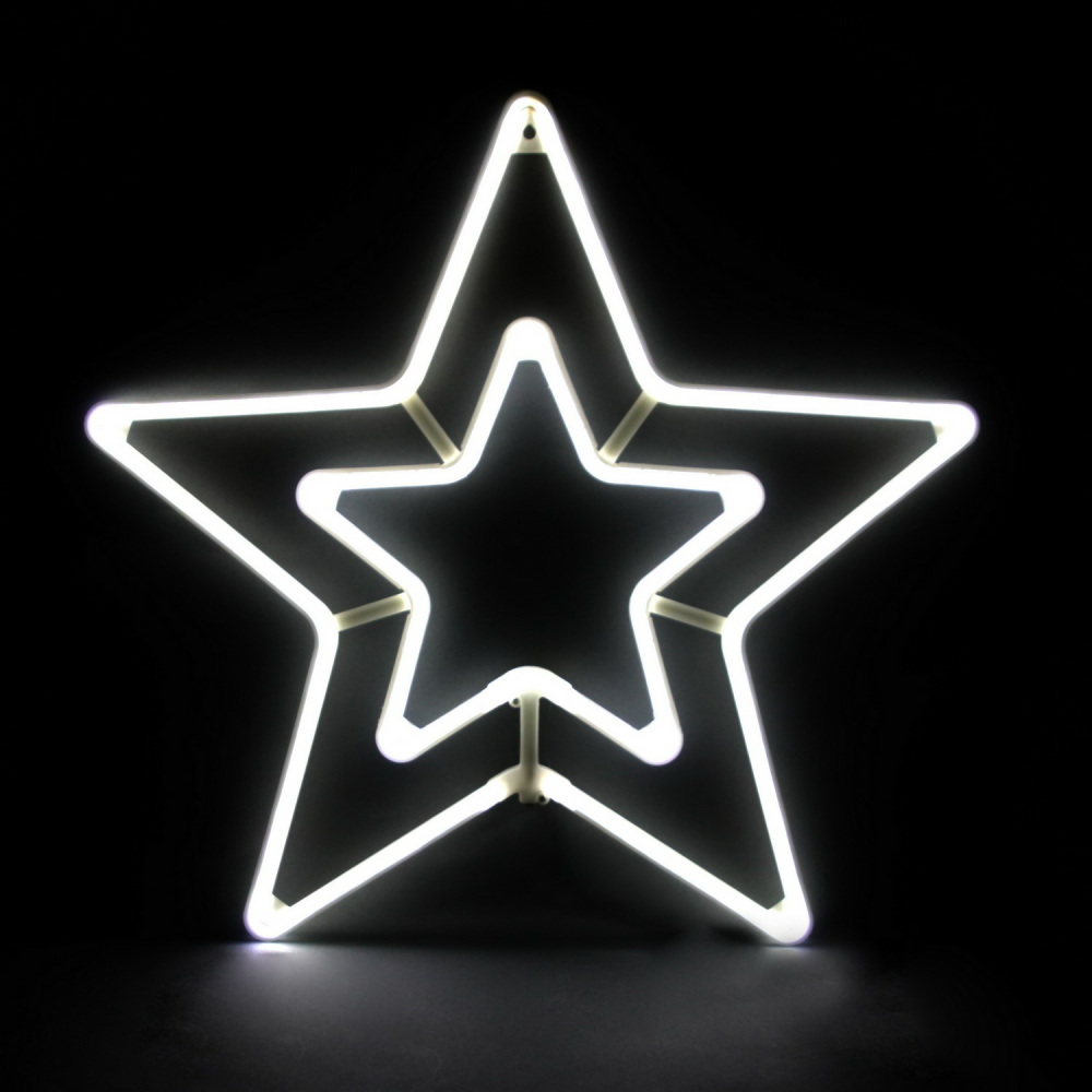 Световая фигура Звезда из гибкого неона Sneha A-965 WT_SN