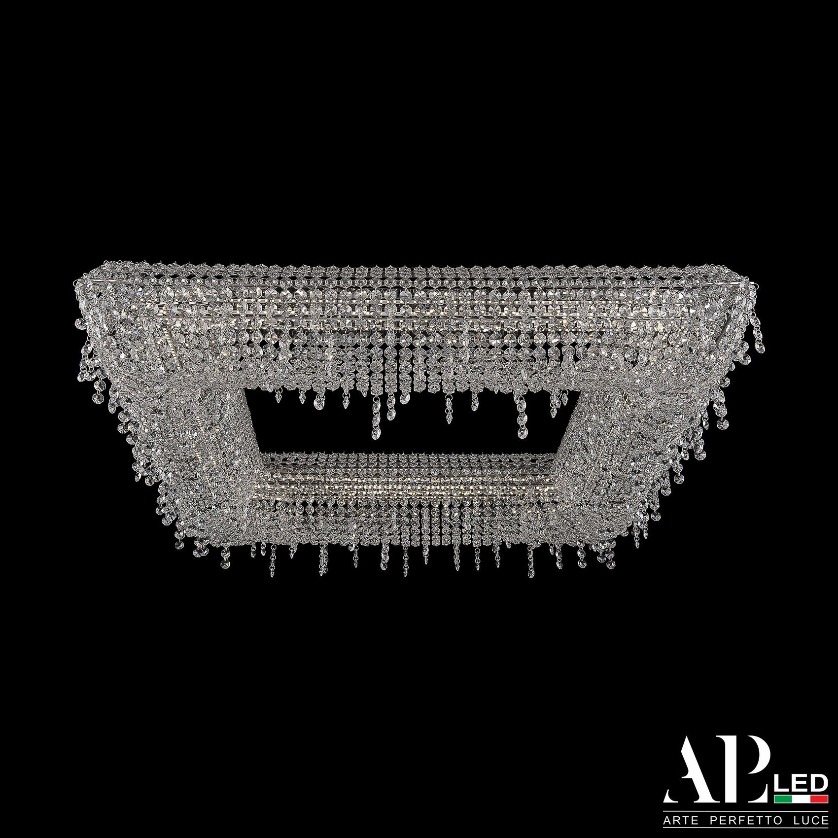 

Хрустальная люстра APL LED Потолочная Rimini S503.0.80.B.3000, S503.0.80.B.3000