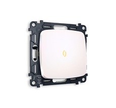 Выключатель одноклавишный проходной с подсветкой Ambrella Volt OMEGA QUANT MO202030_AMB