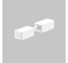 I - соединитель питания для магнитного шинопровода трековой&nbsp;системы&nbsp;48В, Белый Imex IL.0007.3010-120-WH_IM