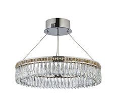 Подвесной светильник светодиодный хрусталь Dio D'Arte Acciano L 1.5.50.100 N