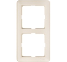 Рамка на 2 поста (слоновая кость) Systeme Electric KD-2-28