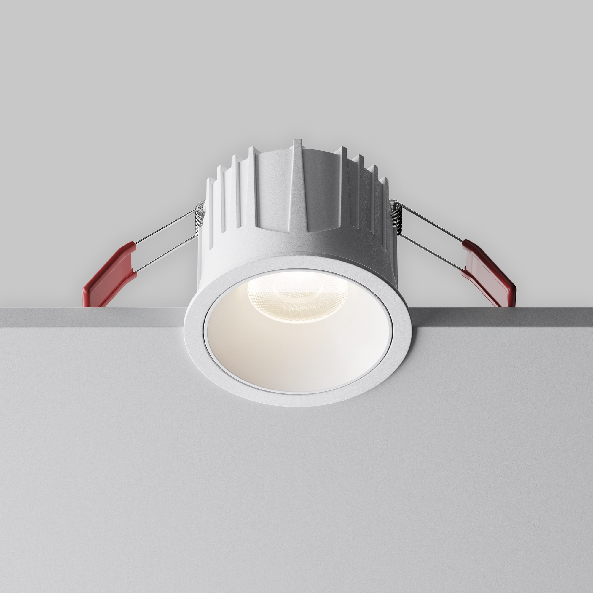 Встраиваемый светильник Maytoni Alfa LED DL043-01-15W4K-RD-W-1_MY