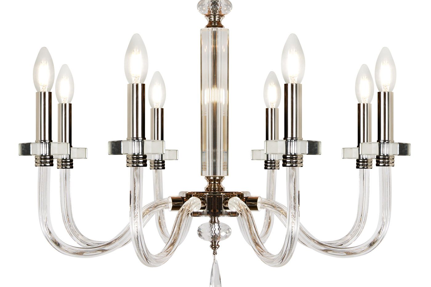 Подвесная люстра ILamp Vibe P9474-8 Nickel_IP